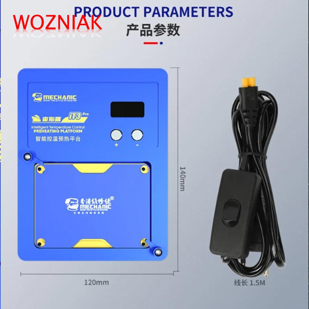 MECHANIC IT3 Pro Intelligent Preheating Platform for X-16 PRO MAX Motherboard Layered Chip BGA Stencil/Dot Matrix Repair