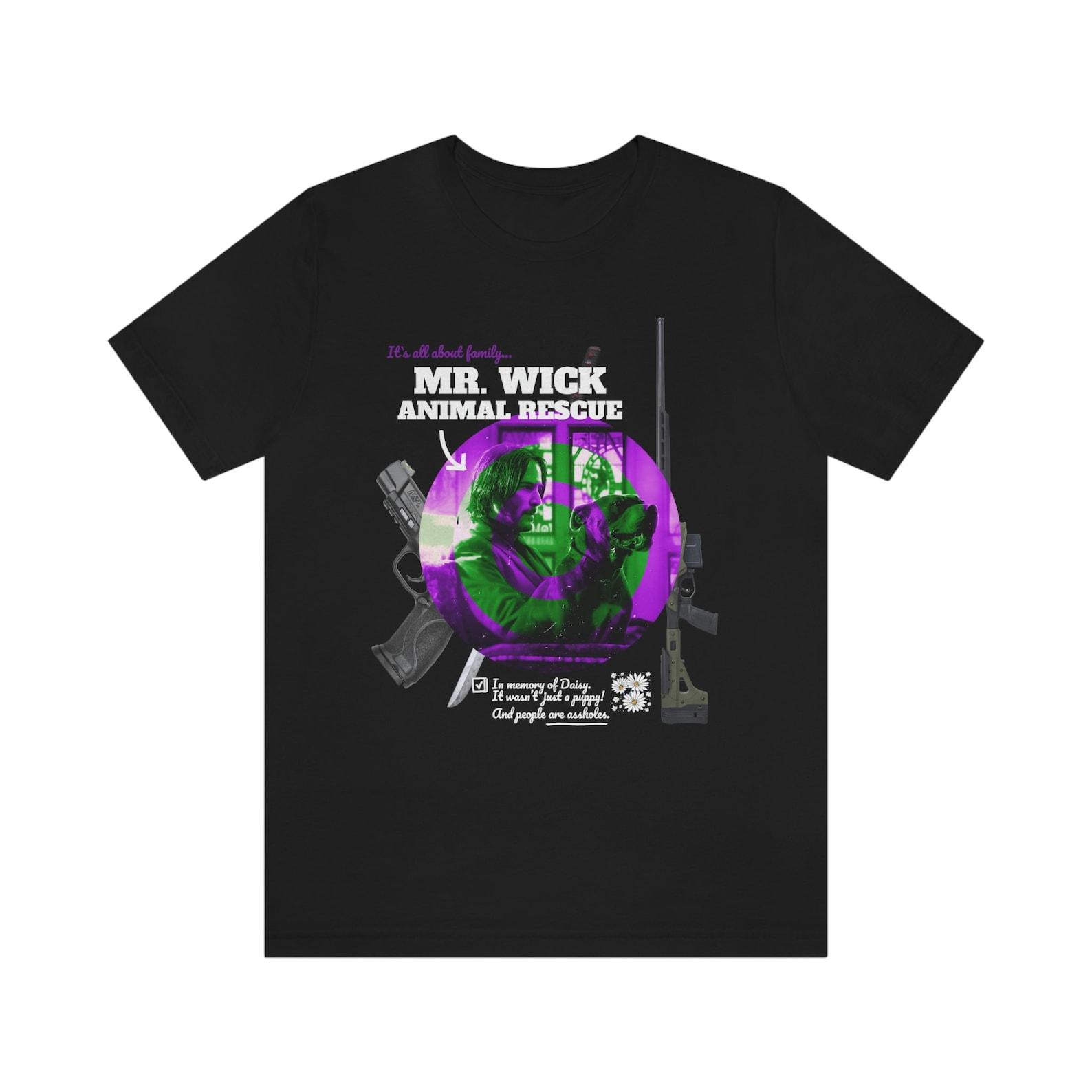 Mr. Wick Animal Rescue Bella Canvas Unisex Jersey Short Sleeve Tee 120