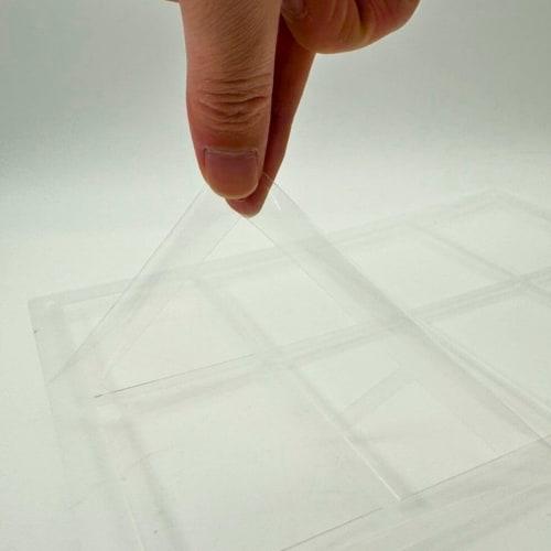 AiO JAPAN Trading Card Display Case, Screw-On, Acrylic, Holds 8 Cards, Fits Cards Up To 9.1cm H X 6.5cm W X 1mm Thick, Clear Loader, Airtight, Protect