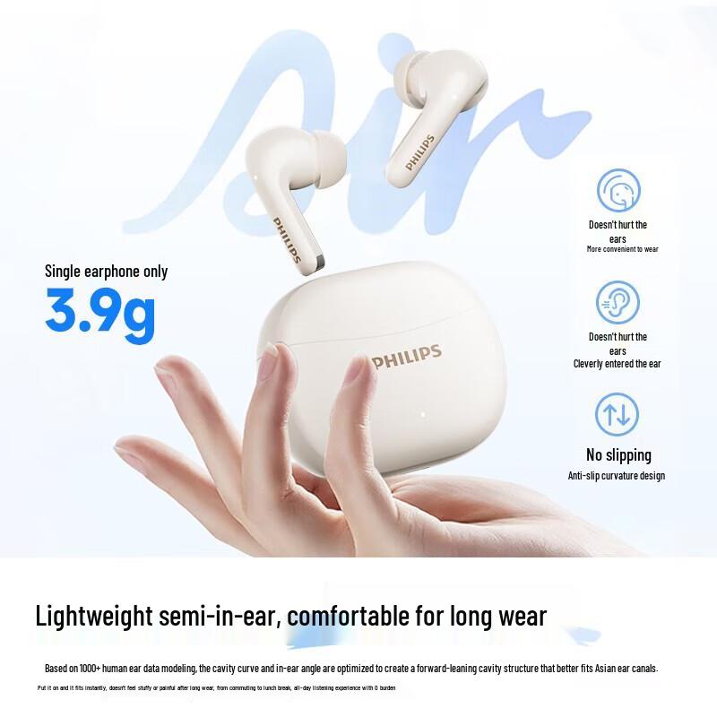 Philips TAT1320 True Wireless Bluetooth Earbuds
