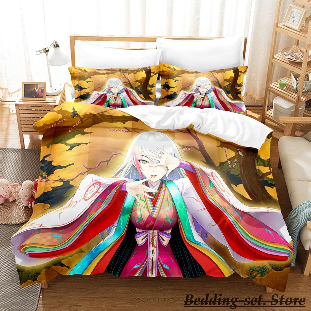 Comforter The Idolm@Ster Cinderella Girls Starlight Stage Bedding Set Single Twin Full Queen King Size Bed Set Kid Bedroom Duvet Sets