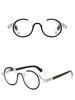 New Fashion Reading Glasses Anti-Blu-Ray Ultra-Clear Box Fashion Wind Power Reading Glasses