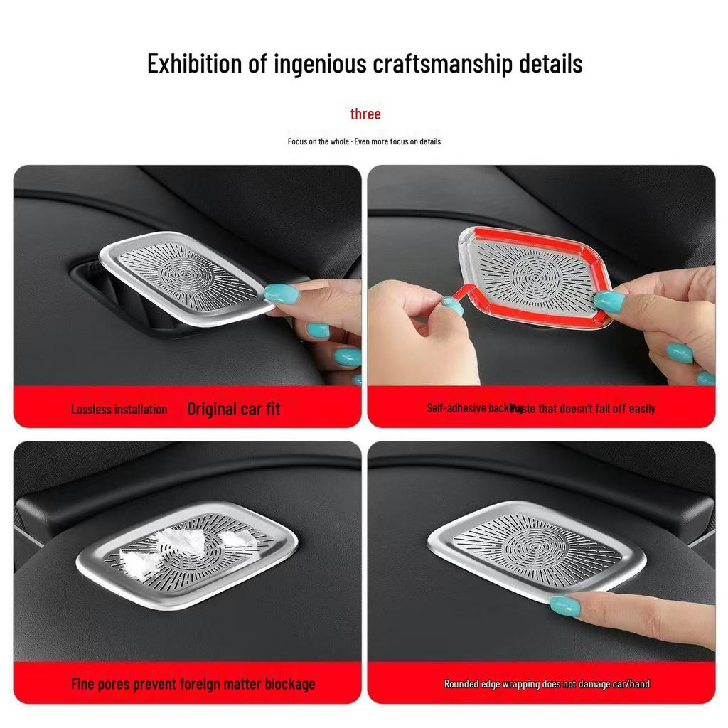 AITO M6 Car Dashboard Vent Covers: Dustproof & Anti-clogging for Central Control