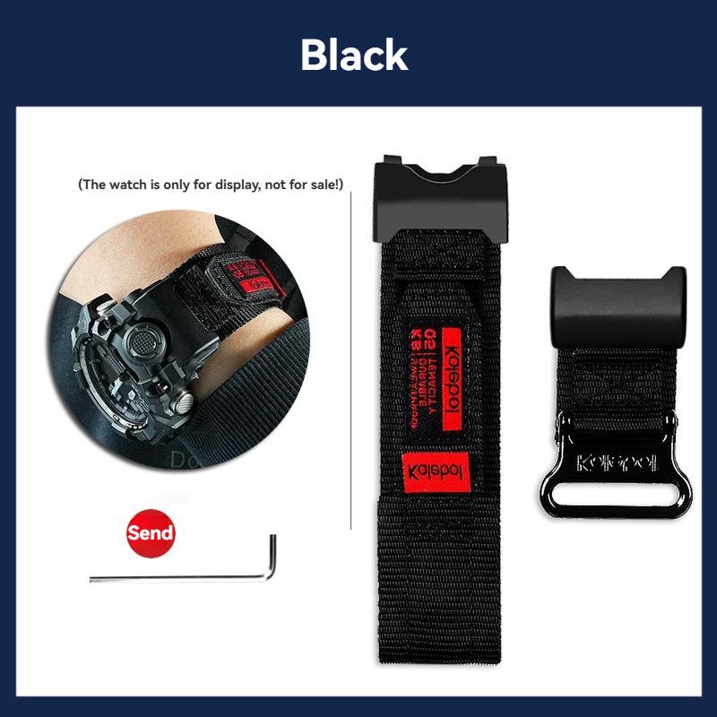 GWG-1000 Canvas Watchband Men For Casio G-SHOCK 5463 first generation GWG-1000GB-1A/4a Modified Nylon Watch Strap Bracelet