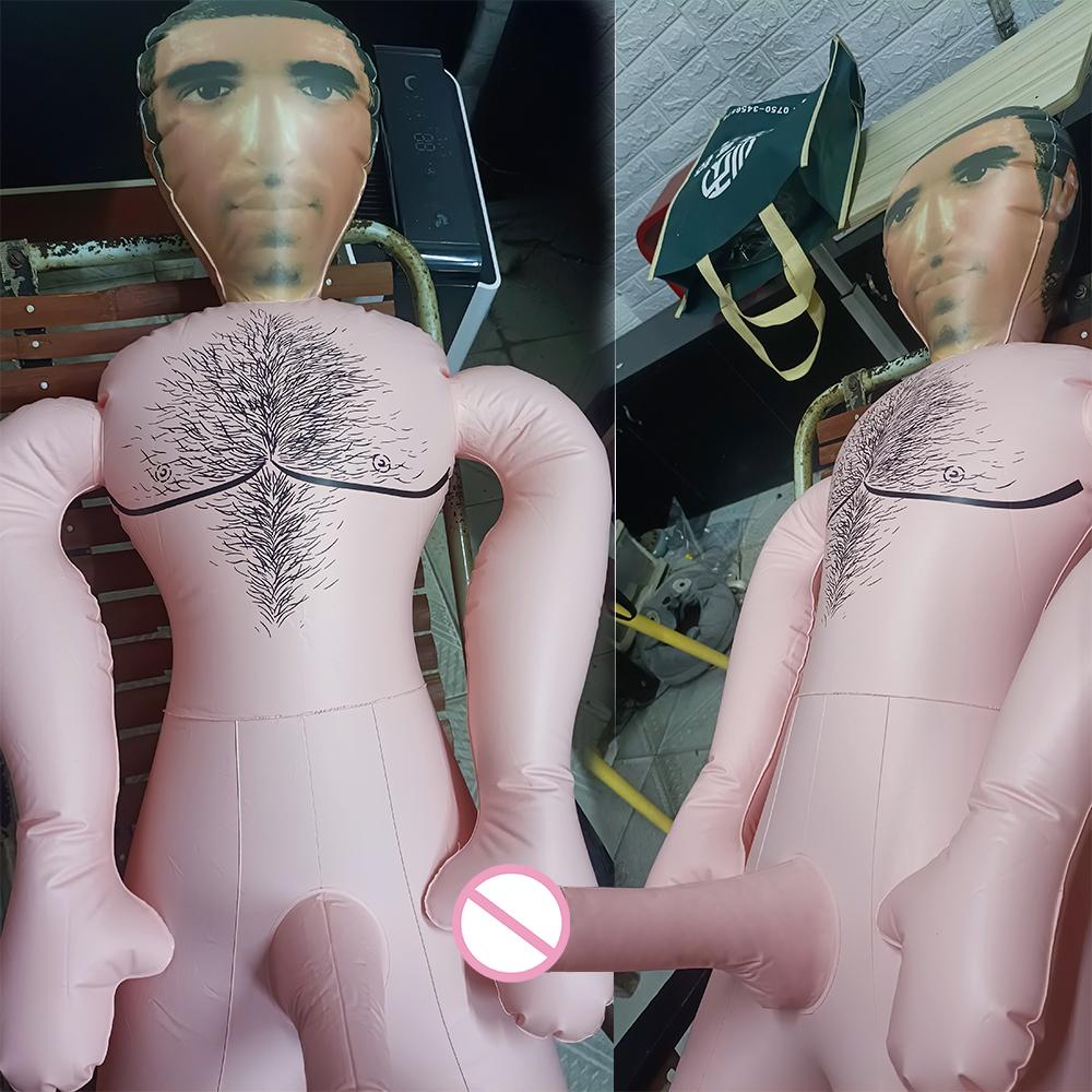 Inflatable Sex Doll With Dildo Females Masturbator Love Doll Oral Blowjob Boy Friend Husband Funny Gift For Women Gay Sex Toys
