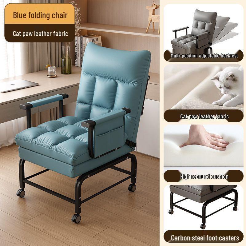 Foldable Reclining Sofa Chair for Dorm or Bedroom