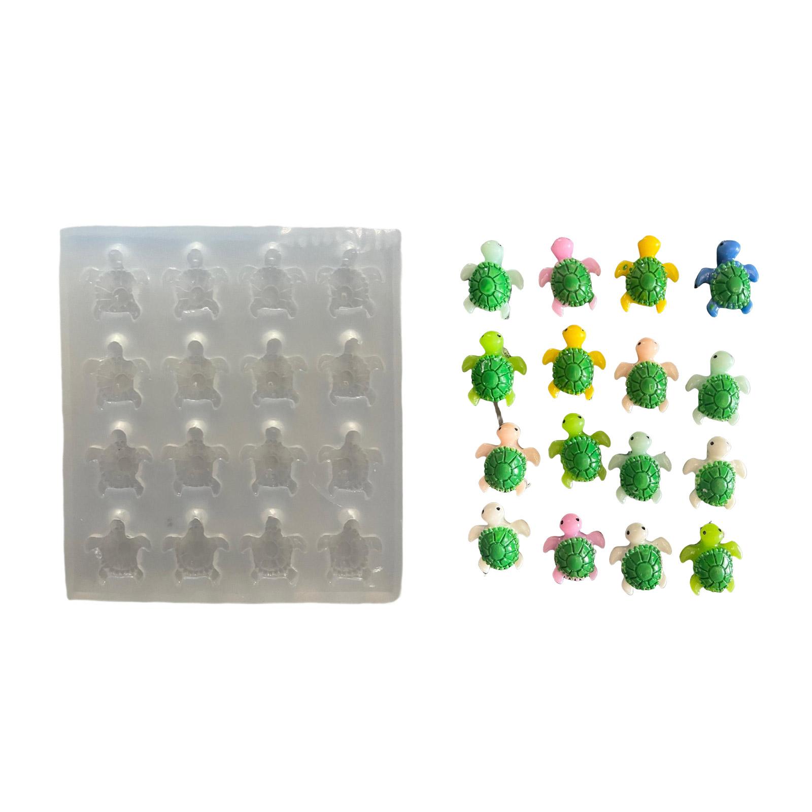 

Силиконовые Формы Черепашки Аксессуары Формы Практичные Эпоксидная Смола Брелок Подвеска Украшения Формы Ювелирные Изделия Изготовление Принадлежности