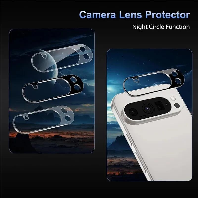 1-5Pcs 3D Camera Lens Protector Tempered Glass Lens Cover For Google Pixel 11 10/9A Pro XL 8 7 A/Pro Rear Anti-Scratch Lens Film