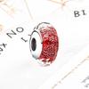 Neue Feine Murano Glas Serie Anhänger Rosa Rot Schwarz Grün Weiß Blau Perle Passend Original Armband Zubehör DIY Damenschmuck Geschenk