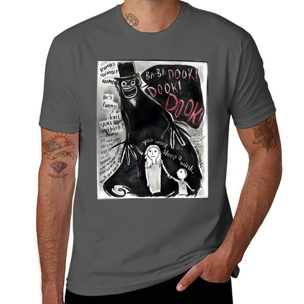 The Babadook Tshirt Basic Solid Color Casual Tee Shirt