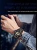 Sanda 7014 Skelett Herren Automatik Silikon Uhr - Trendiges und Cooles Design