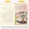 Watercolor Painting Book Portable Creative Stress Relief Kit DIY Watercolor Coloring Books Painting Kit for Beginner Enthusiasts