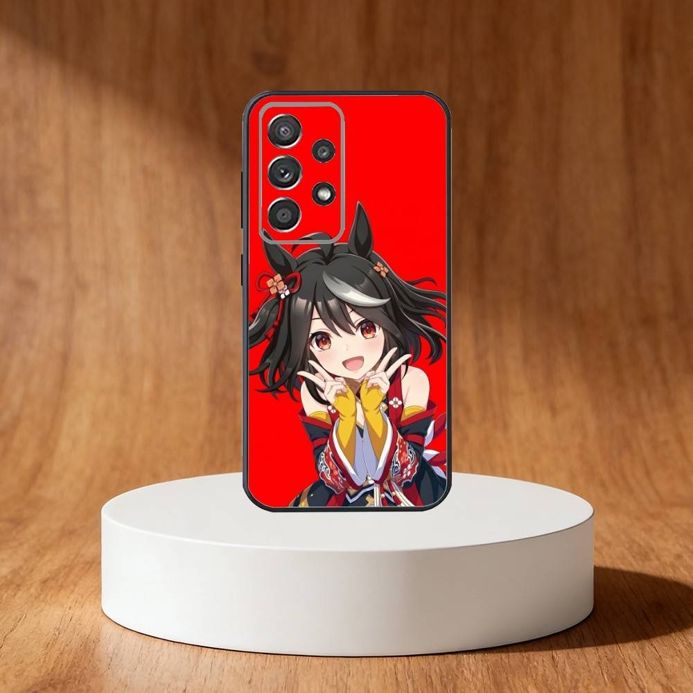 

Pretty Derby Season Kitasan Phone Case For Samsung S25,S24,S21,S22,S23,S30,Ultra,S20,Plus,Fe,Note,10,9,5G Black Cover Samsung S235G
