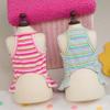 Striped Strawberry Princess Dress for Small Dogs - Spring/Summer Collection