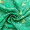 New Christmas Scarf Green Christmas Tree Flower Bali Yarn Long Scarf Fashion Versatile Scarf Long Shawl