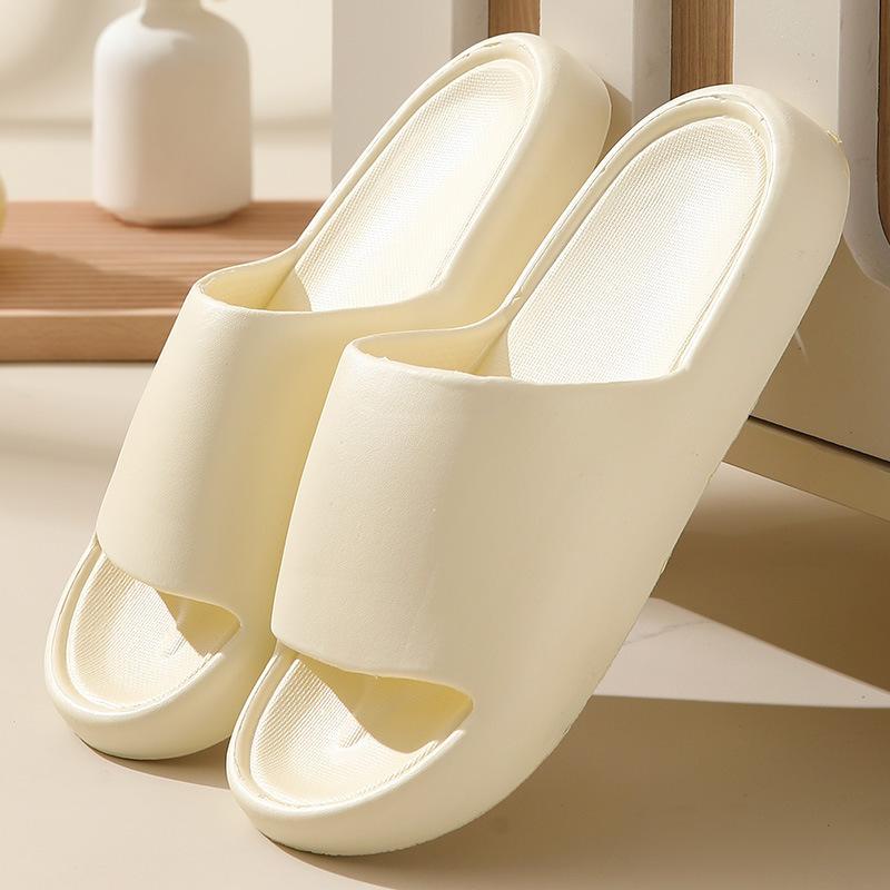 Slippers women's summer home non-slip bathroom bath couple thick bottom home men's cool slippers summer wear