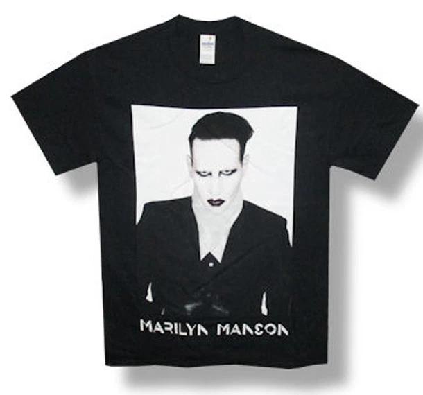 Marilyn-Manson-2015-End-Times-Tour-3X Black-T-shirt XXL