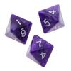 10Pcs/set Durable Table Game DND Dice 8-sided D8 Colored Polyhedral Dice Party Game Acrylic Game Dice TRPG DND