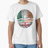 England English Irish Ireland Tree Roots Flag TShirt Made In UsAus Size S2xl
