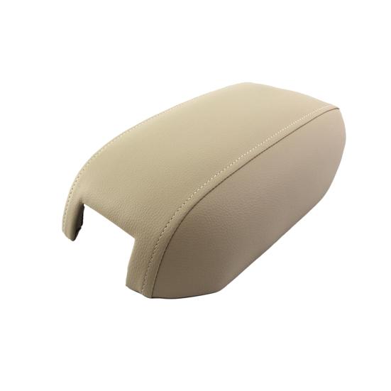 Black Leather Synthetic Armrest Center Console Cover for Volvo XC90 03-14 Black Leather Synthetic Armrest Center Console Cover for Volvo XC90 03-14