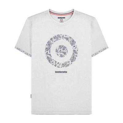 Mens SS25 Paisley Target T-Shirt