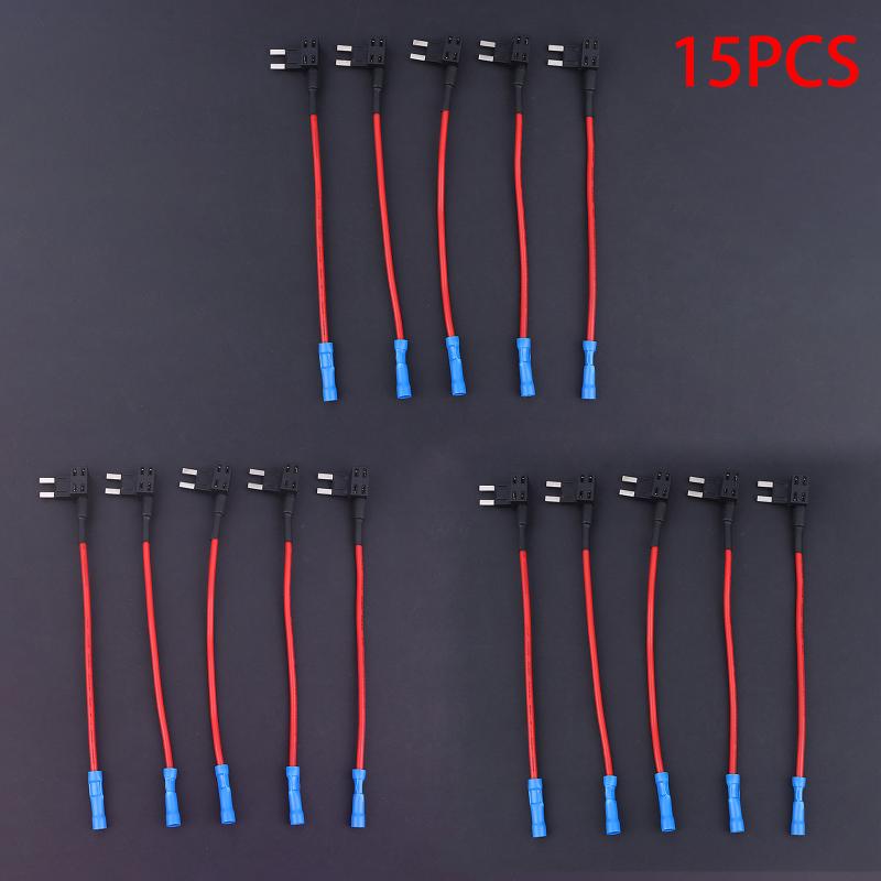 12V Fuse Holder Add-A-Circuit Tap Adapter Micro2 Mini Small Standard Atm Apm Blade Auto Fuse Car Fuse