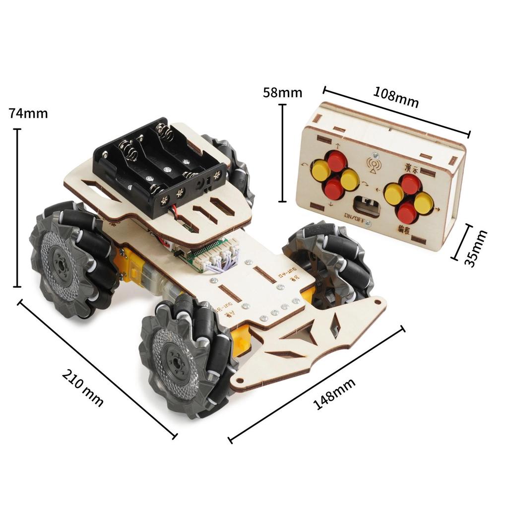 Remote Control Car STEM Kit for Primary & Secondary Students' Science Experiments