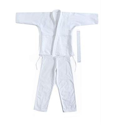 Judo Gi 3-piece Set Children Adult Unisex White Belt 90cm-200cm 12 Sizes White 160cm