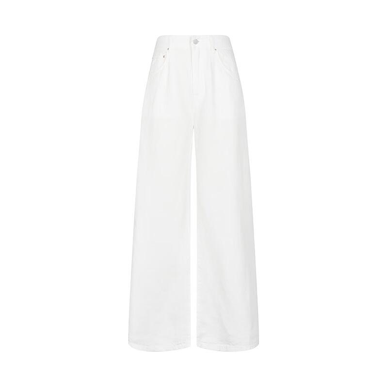JNBY 2026 Spring Denim Flare Pants