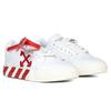 OFF-WHITE Vulc Low White Red (Kids) Kids Sneakers OGIA001F21FAB0010125