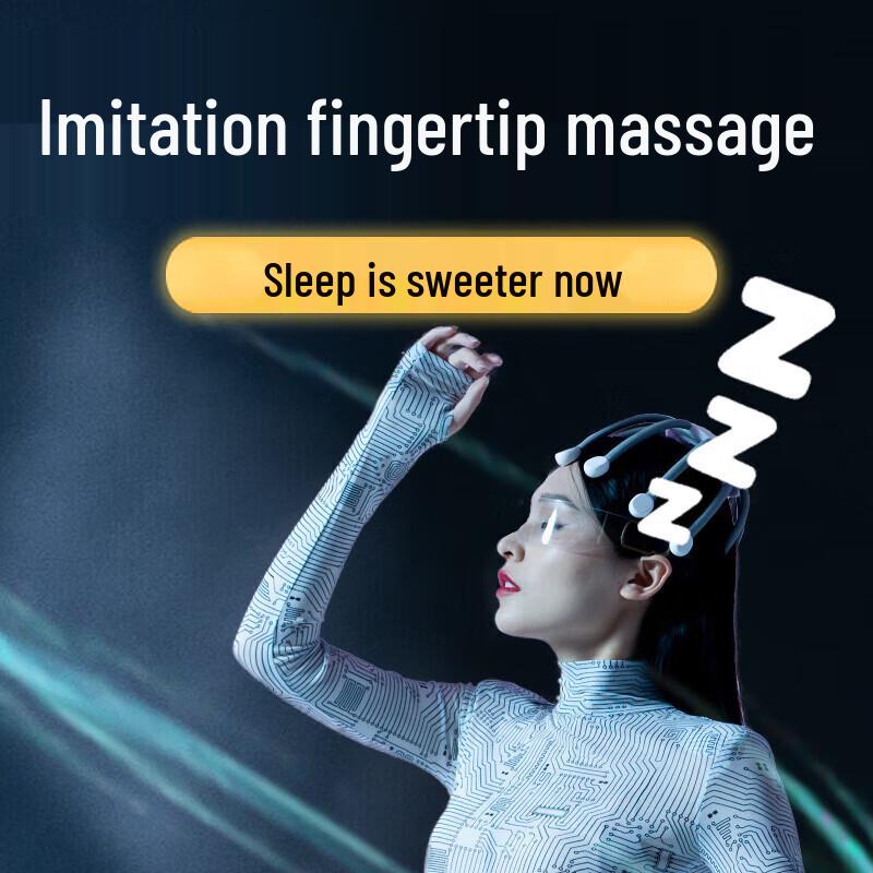HEZHENG Portable Head Massager CN Plug (adapter Included)