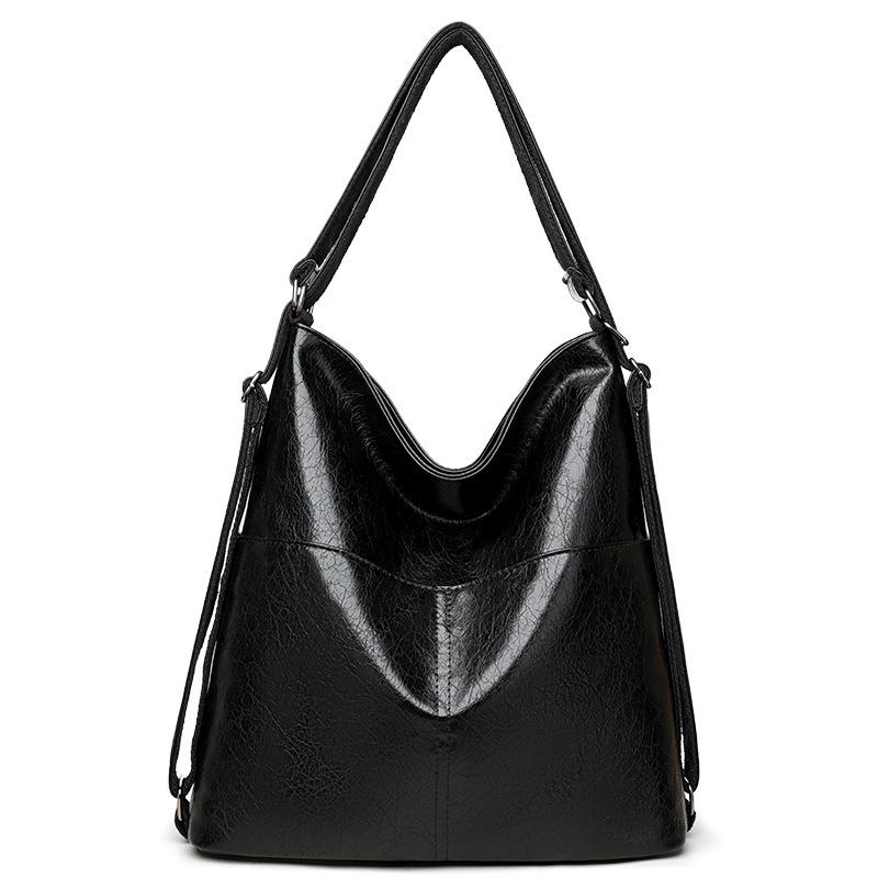 Multifunctional Large Bag Women's 2025 Women's Four Seasons Trend Large Capacity Tote Multi-purpose Messenger Bag Shoulder Backpack