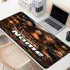Custom Name Personalized horror theme Pattern Mousepad, Laptop PC Desk Mat, Decorative Desk Mat for Home Keyboard Pad Gift