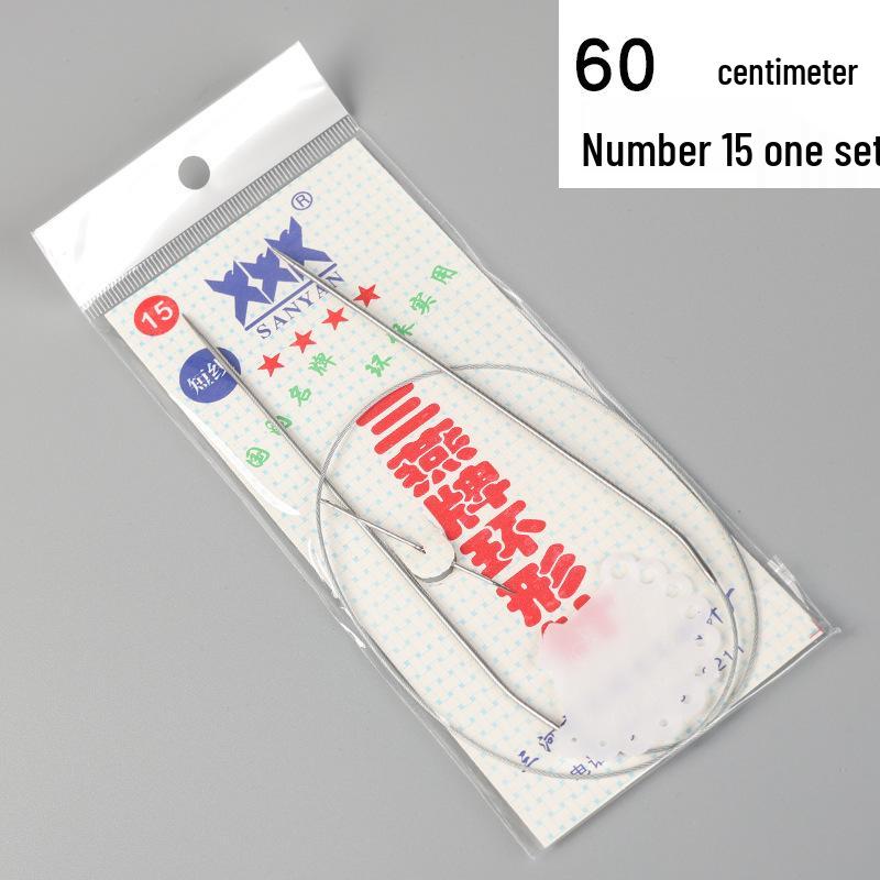 Full Set Stainless Steel Circular Knitting Needles for Sweaters