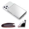10 Slots Stainless Credit Card Holder Men Slim Anti RFID Travel ID Cardholder Debit Box Women Wallet Metal Case Porte Carte