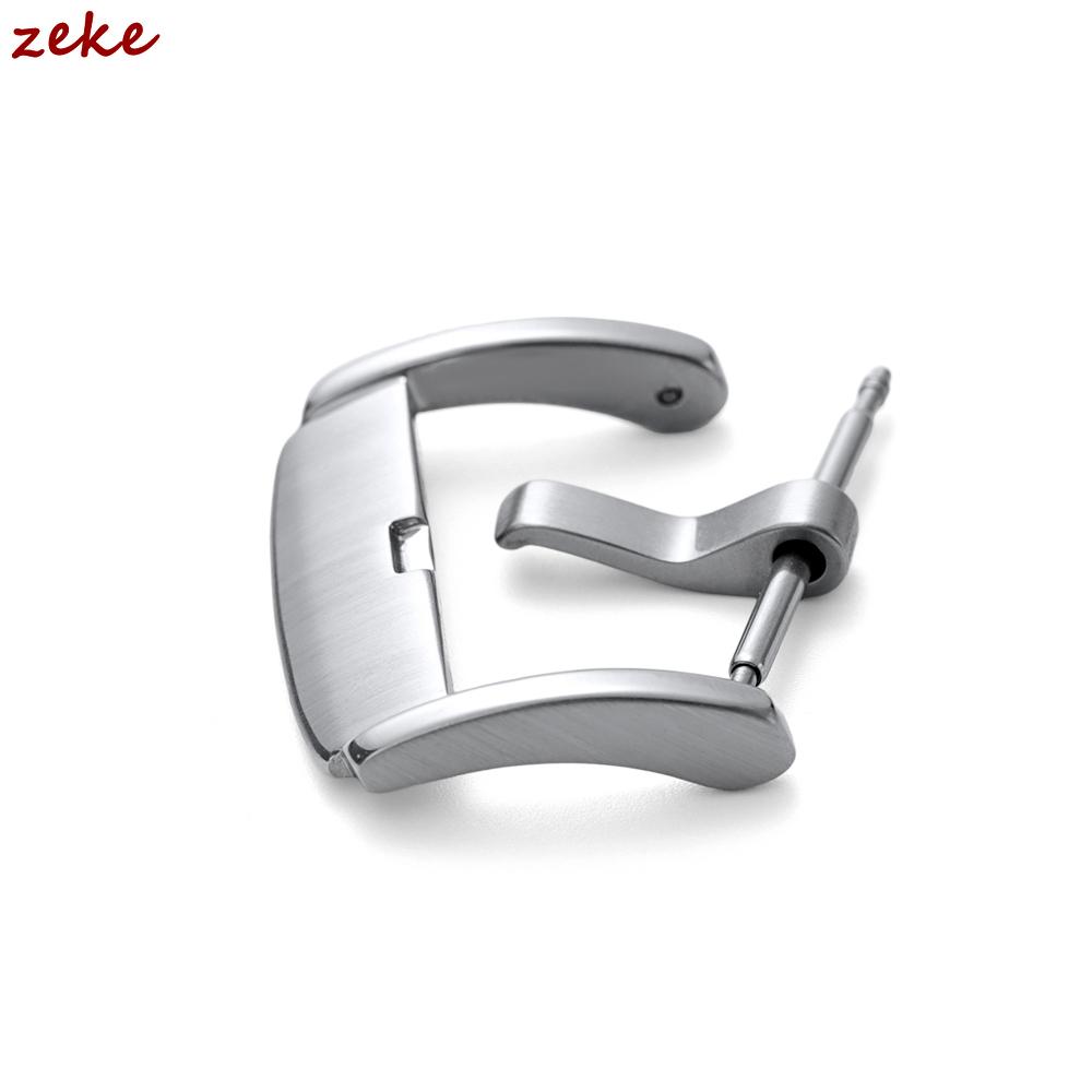 1/2/3pcs Stainless Steel Watchband Buckle Women Men Silver Solid Metal Watch Band Clasp Strap Accessories 20mm for Strap Correas