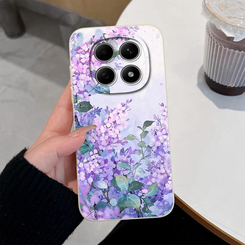 For Redmi Note 15 Pro 4G 5G 15 Pro+ 15 Pro Plus Phone Case Retro Butterfly Cover For Xiaomi Redmi Note15 Soft Smooth Liquid Silicone Lightweight Shell