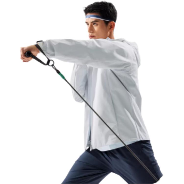 Li Ning Trench Coat Men's Light Gray AFDV957-7
