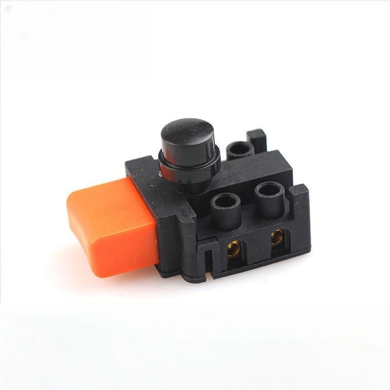 1/4Pcs Ac250V6A Dual Electric Off-Lock Pole Replacement Accessories Chain Trigger Switch Circular Saw Saw Tools For 5900B