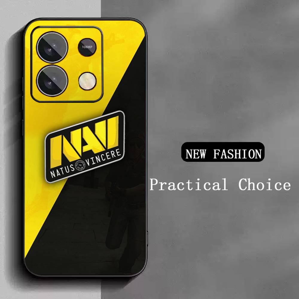 

N-navi CS-2 cool team logo design Phone Case For Redmi Note 14 13 12 11 Pro Plus S 5G 14C A3 Soft Black Phone Cover Redmi Note 11 4G