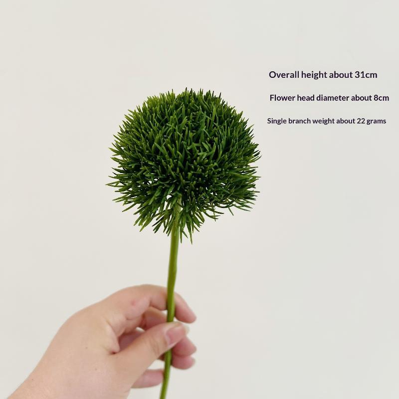 Artificial Flowers Arrangement Pom Dianthus Stems Realistic Fake For Home Office Wedding Vase Decoration