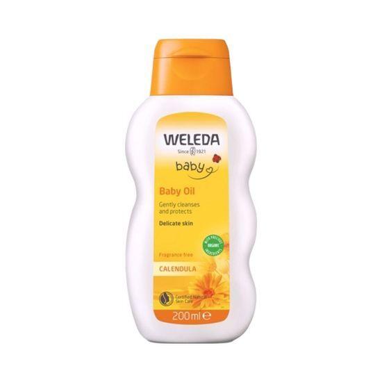 Weleda Calendula Baby Oil 200ml (Unscented)