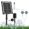 Solar Aerator For Pond Solar Powered Aquarium Oxygenator 3 Working Modes Aquarium Oxygen Aerator With Pipe And Air Bubble Stone
