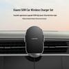 Supporto per telefono e caricabatterie wireless per auto Xiaomi da 50 W