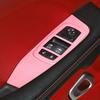 Pink Door Window Lift Button Trim Panel Decor Panel Cover for Dodge Challenger