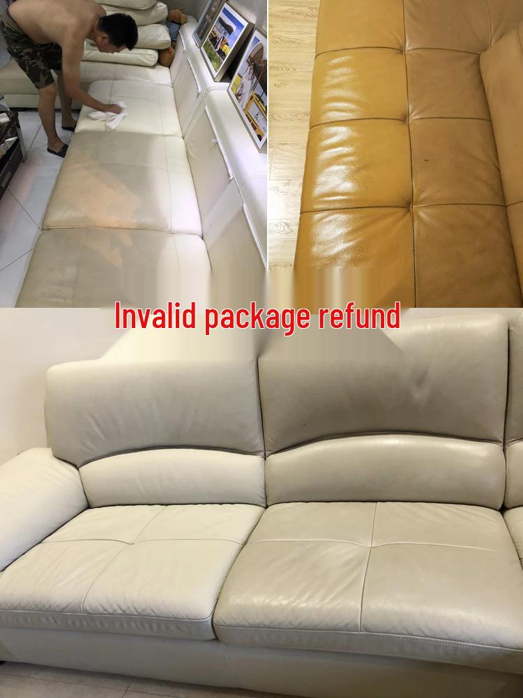 Genuine Leather Sofa & Goods Stain Remover and Conditioner - Waterless Leather Care Cream