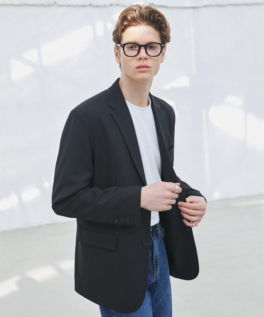Suare Nature Single Blazer Black