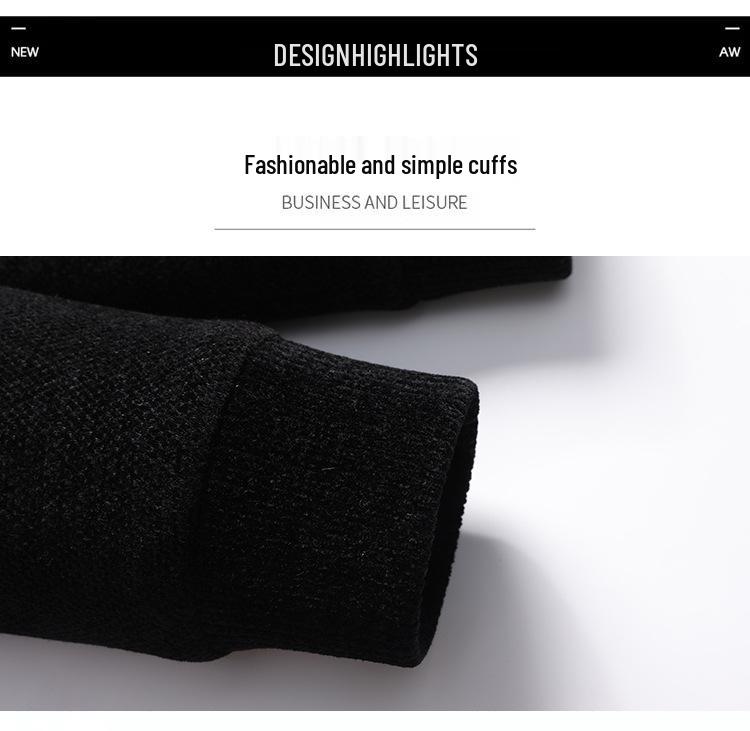 Woodpecker 2025 Men's Spring/Autumn Casual Business Jacket for Middle-Aged and Elderly Fathers