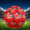 Pallone da Calcio Arsenal F.C. Misura 5, Calcio in PU Resistente all'Usura per Partite, Allenamenti e Pratica Quotidiana, Regalo di Compleanno per Appassionati di Calcio