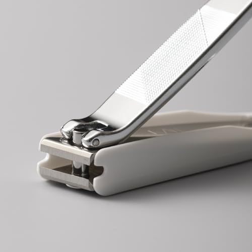 KAI foot nail clipper, straight blade, stopper case included, made in Japan, ingrown toenail foot HK0631
